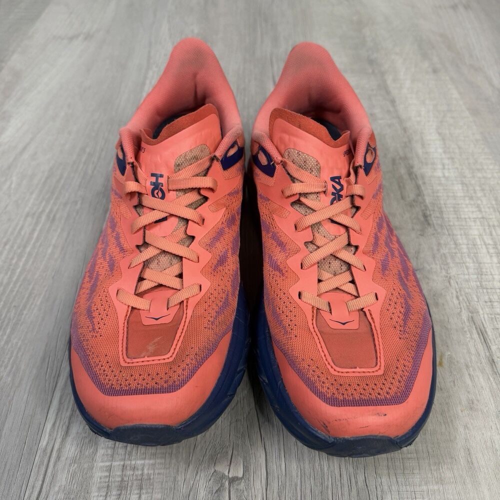 HOKA ONE ONE SPEEDGOAT 5 WOMEN'S FESTIVAL FUSCHIA CAMELLIA US 10 B HIKING H - Picture 3 of 12